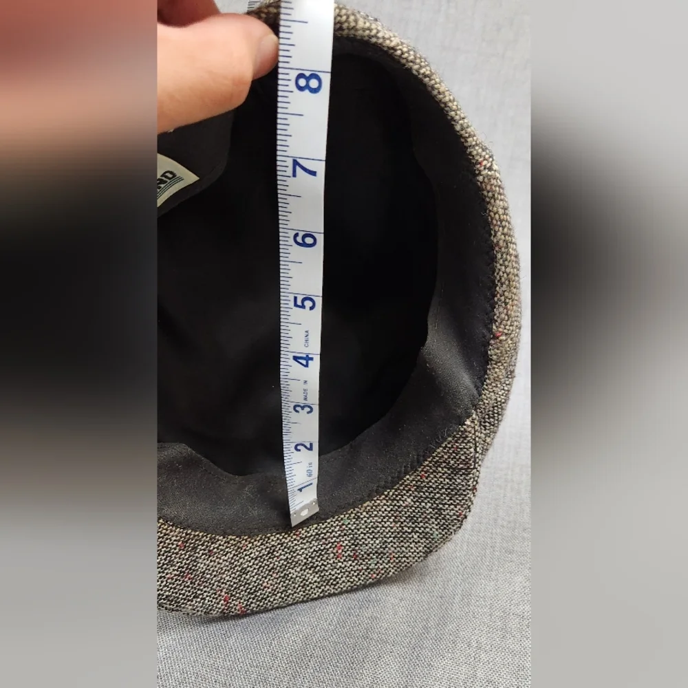 Vintage Haband Tweed Touring Herringbone Cap USA Made. lg - Picture 11 of 11